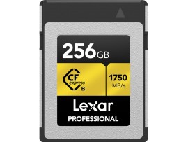 Lexar 256GB Professional CFexpress Type B Card GOLD Series LEXAR LCXEXPR256G-RNENG 
